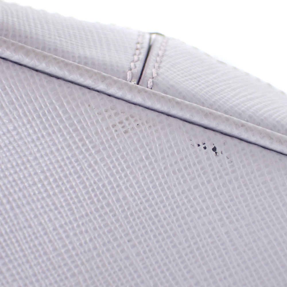 PRADA Purple Leather Shoulder Bag - Picture 4 of 10